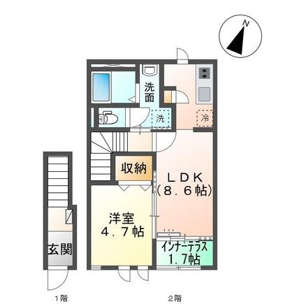 【シェリールの間取り】