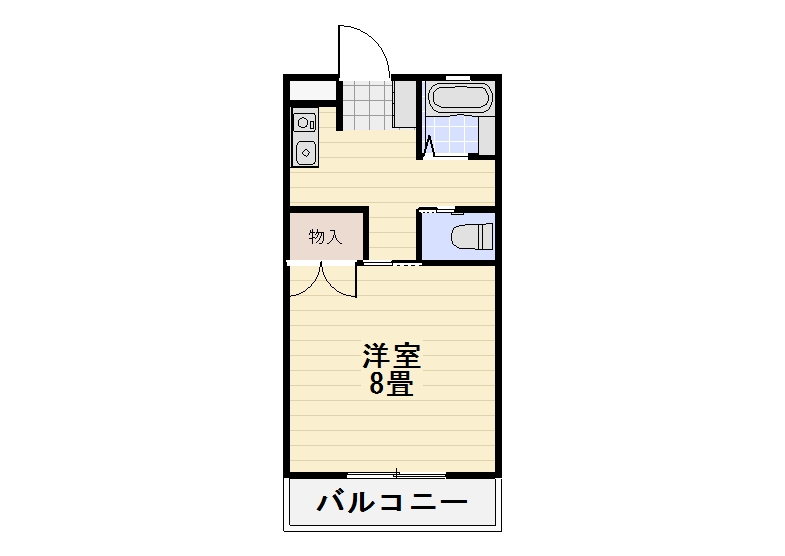 レカミエAの間取り