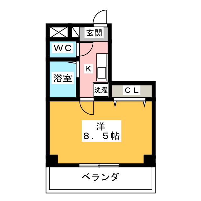 カメリアビルの間取り