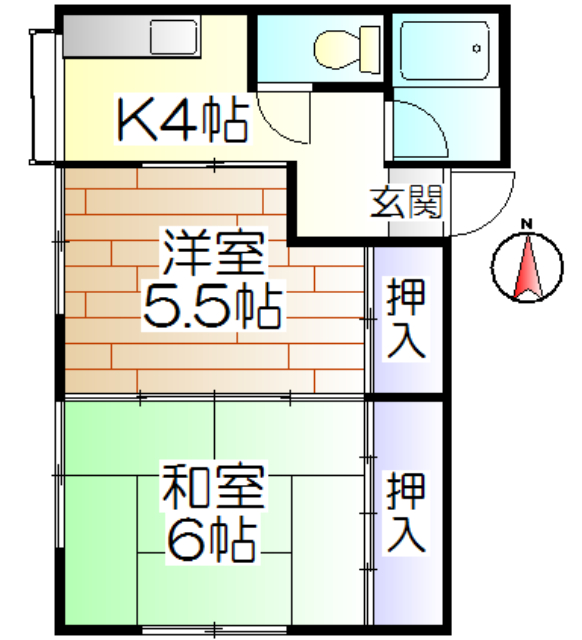 ホワイトパレスの間取り