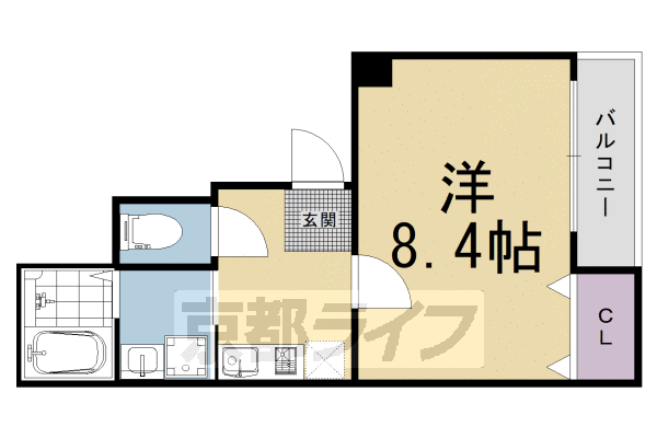 Ｃｉｖｉｌ　Ｓｔａｇｅ大宮高辻の間取り