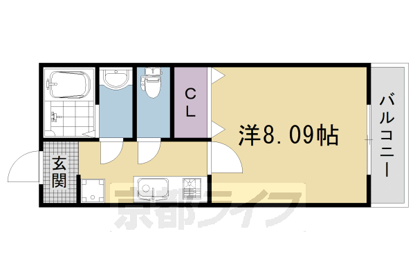 Ａｔｅｃ京都駅南の間取り