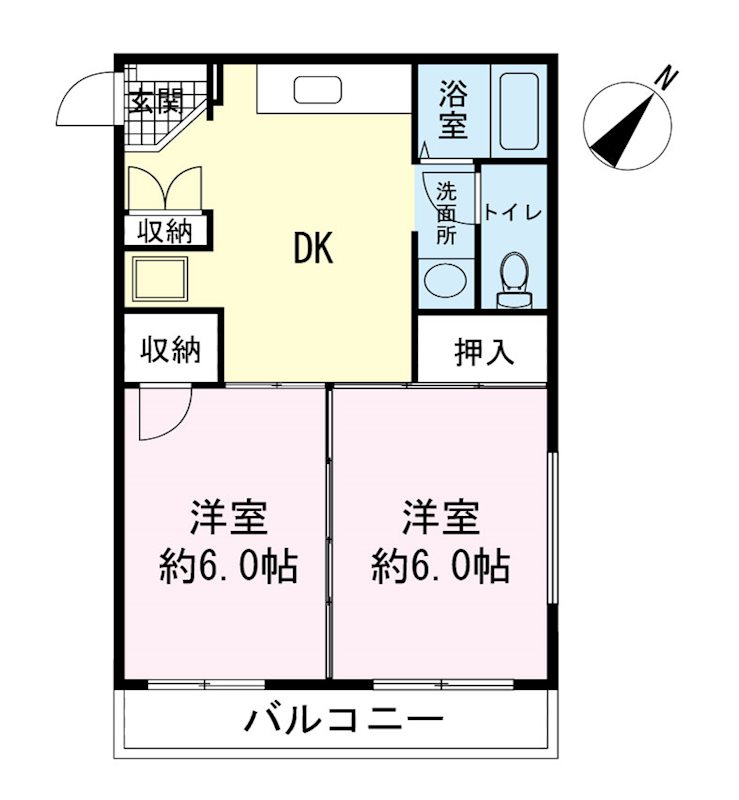 東海徳倉ビルの間取り