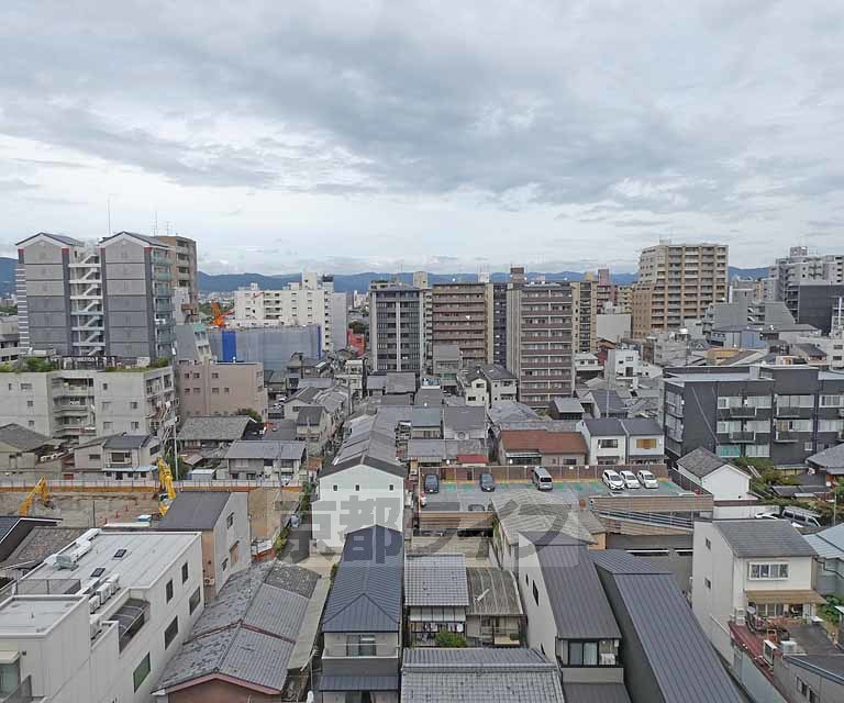 【京都市中京区橋東詰町のマンションの眺望】