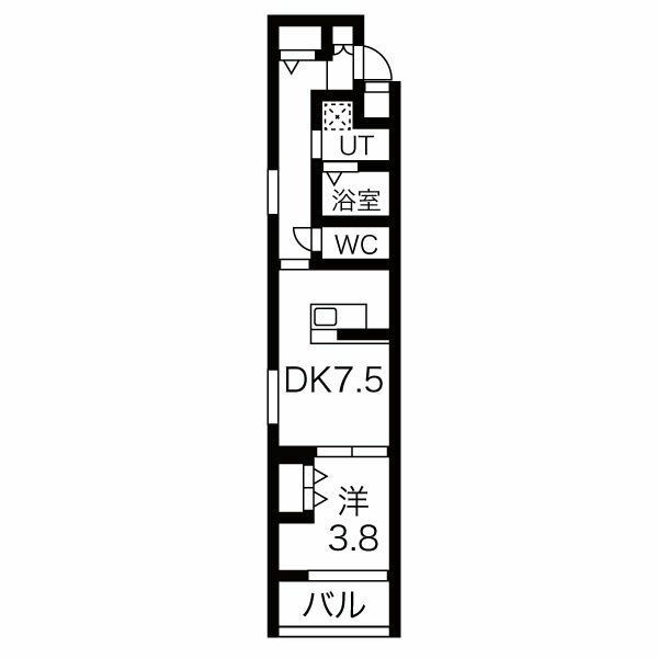 フォーリアライズ京都東寺の間取り