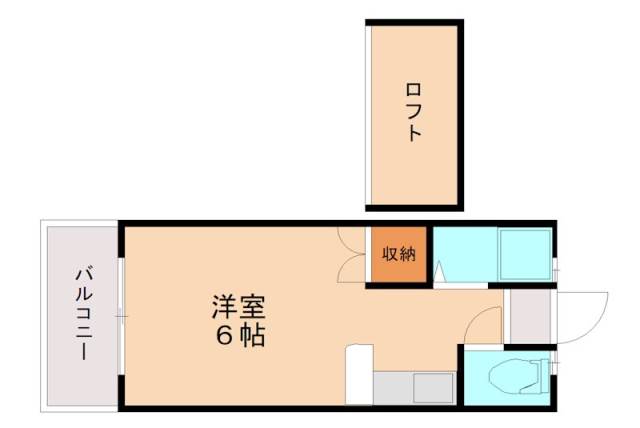 糟屋郡新宮町夜臼のアパートの間取り