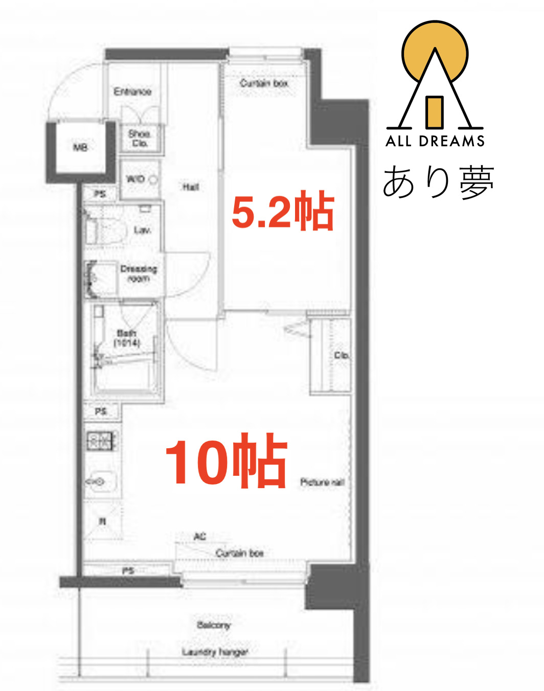 プラウドフラット鶴見IIの間取り