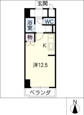 ステーションビラＫIIIの間取り