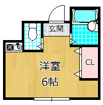 ウエストヴィレッジの間取り