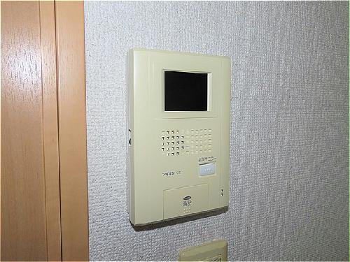 セキュリティ　モニター付きインターホンあり