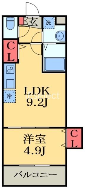 金太郎ヒルズ２５５の間取り