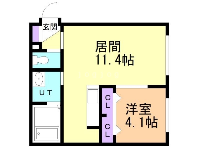 ライラックコート千歳の間取り