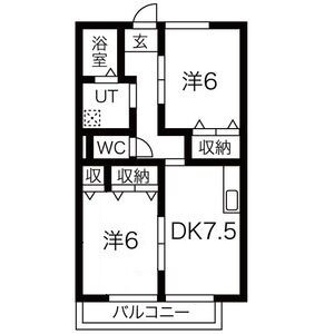 サンピュアおれんじの間取り