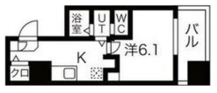 堺市堺区甲斐町西のマンションの間取り