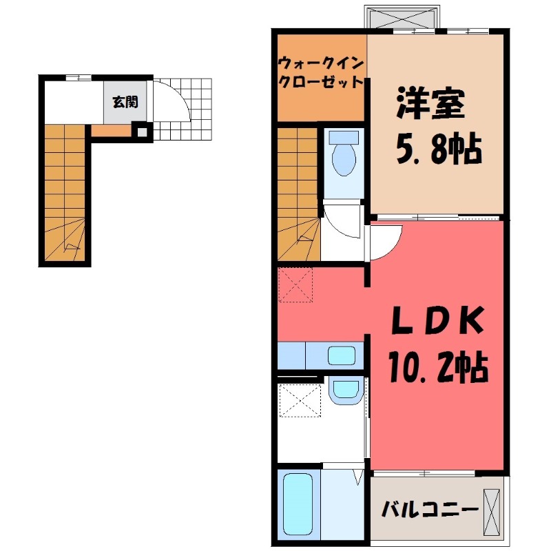 ベル ルミエールの間取り