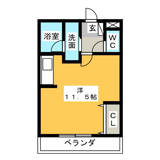 スカイヒルズ　Iの間取り