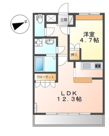 ＬＥＧＡＣＹ　ＧＡＲＤＥＮ壱番館の間取り