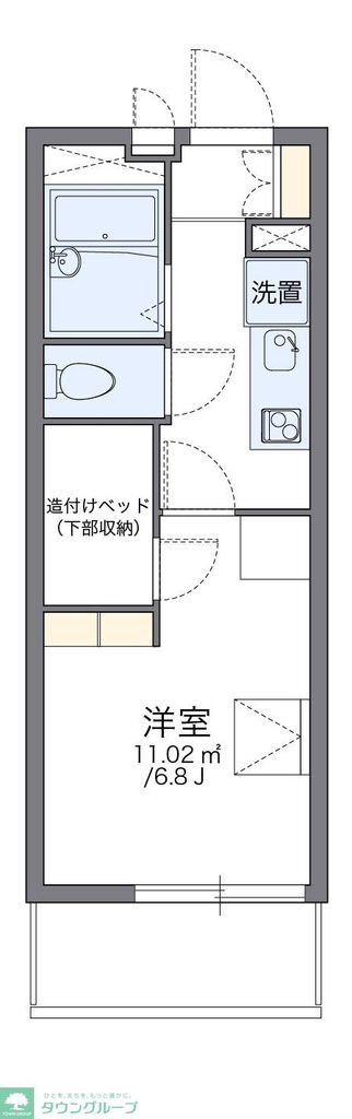 流山市美原のマンションの間取り