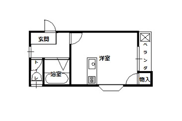 瓔珞（ヨウラク）IIの間取り