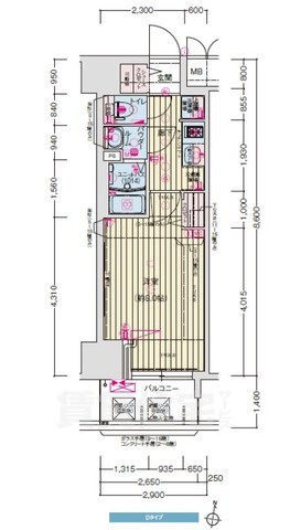 PHOENIX新大阪の間取り