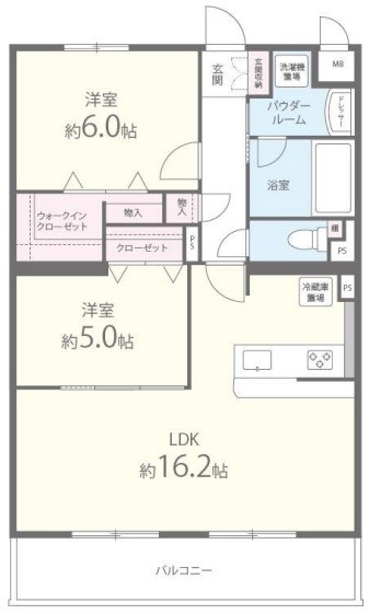 グランシャトー新在家の間取り