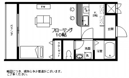 メゾンＨ＆ＤIIIの間取り