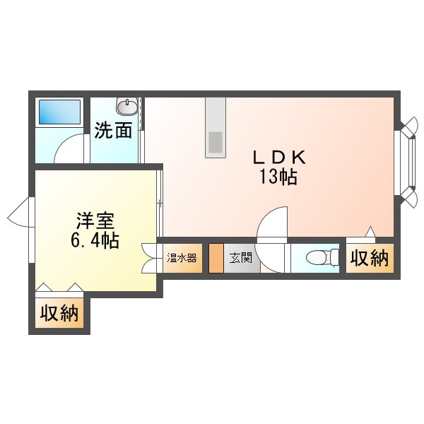 ハイツトマ・トマの間取り