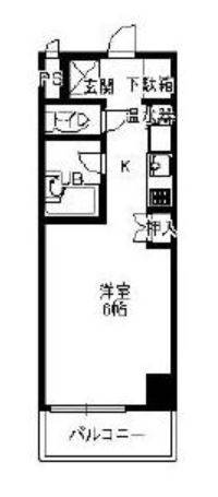 江戸川区南篠崎町のマンションの間取り