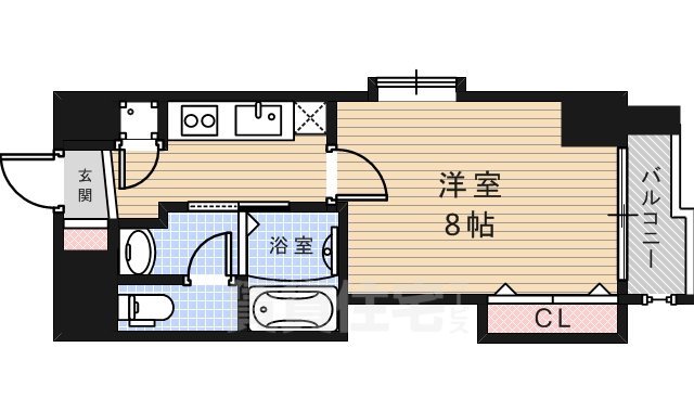 Vigorpolis133宝塚の間取り