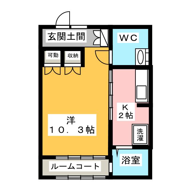 チェリーコートＢの間取り