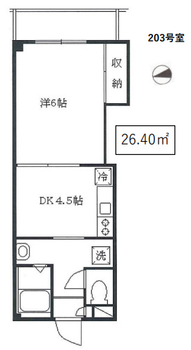 フィオーレ東大井の間取り