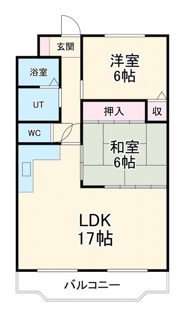 エステイタスＫＮ－６の間取り