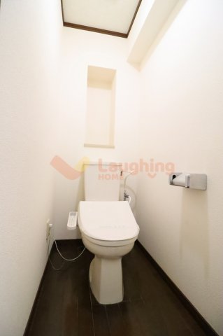 トイレ　ゆったりとした空間のトイレです