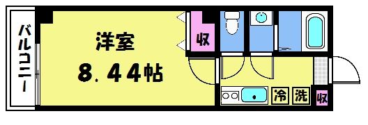 キャンバスKMの間取り