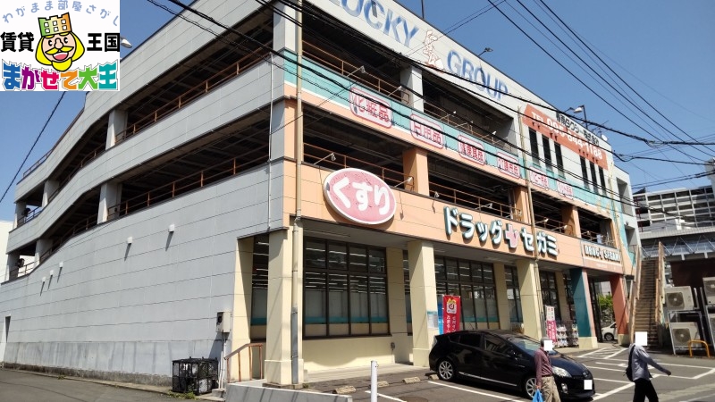 ドラックストア　ドラッグセガミ三芳町店（ドラッグストア）まで255m