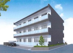 建物外観　外観パースです。