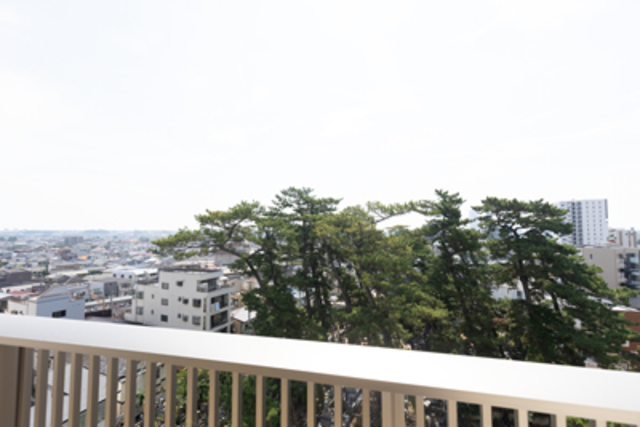眺望　８階からの眺望です