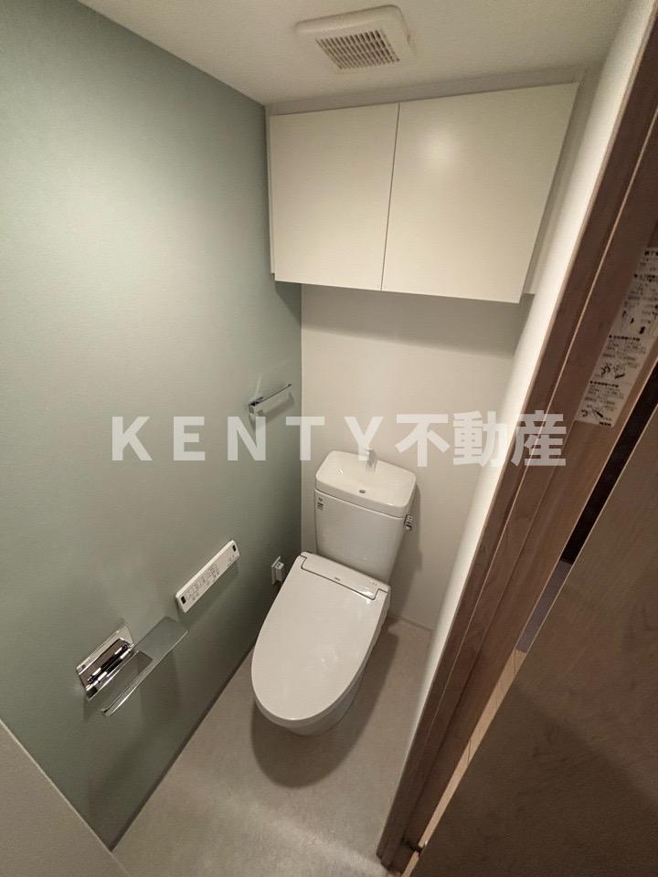 トイレ　ゆったりとした空間のトイレです