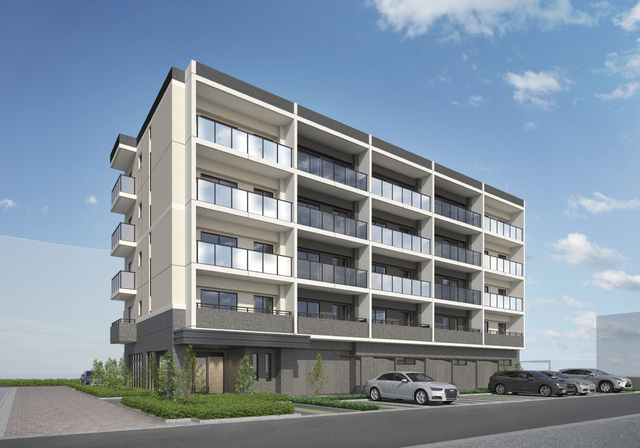 建物外観　外観パース