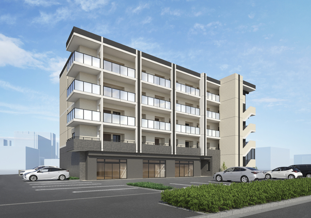 建物外観　外観パース