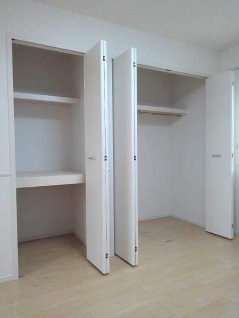 収納　ちょっとした収納スペースも充実しています