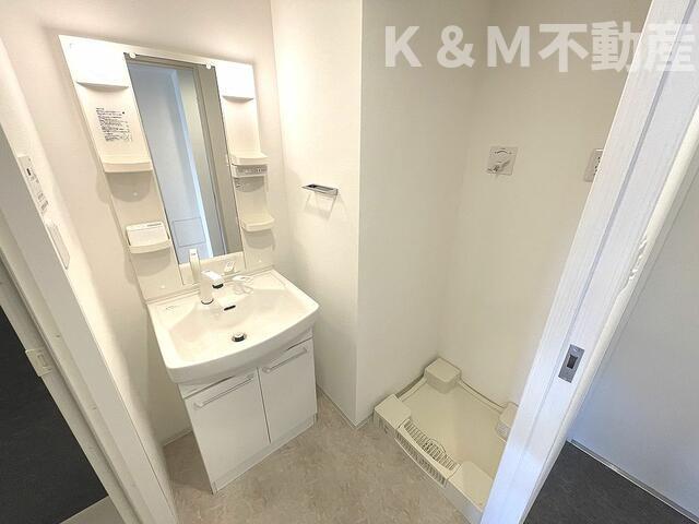 洗面設備　洗面所です