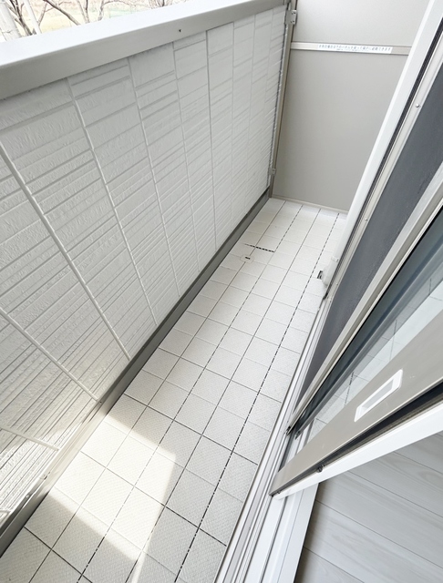 バルコニー　２０２号室の御写真です。