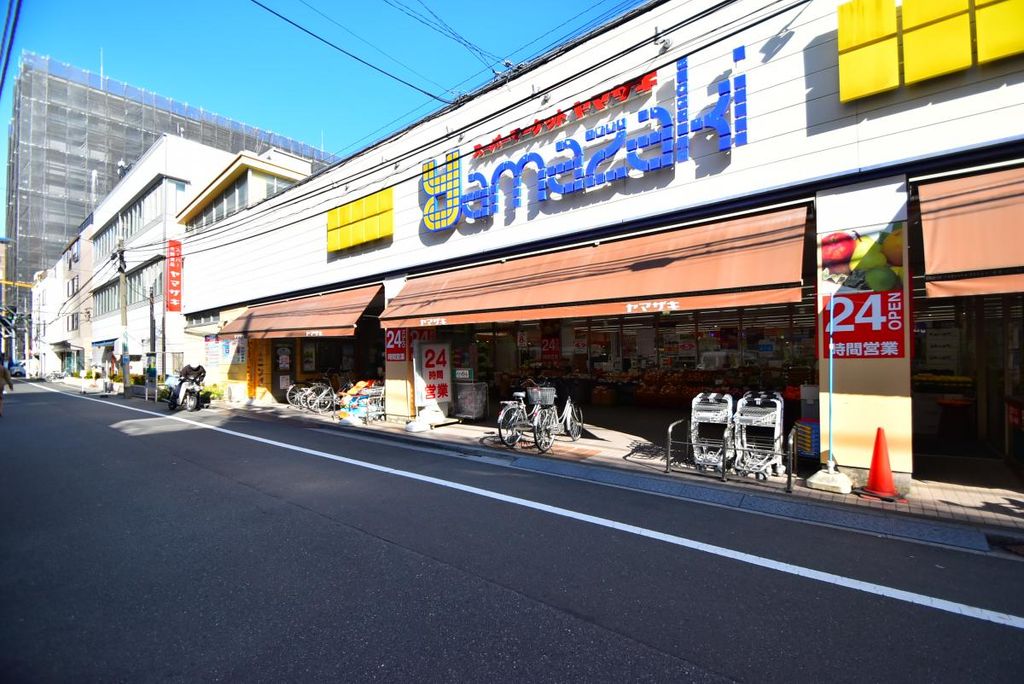 スーパー　スーパーヤマザキ　三筋店（スーパー）まで580m