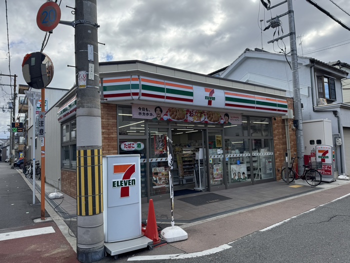 コンビニ　セブン-イレブン 大阪安立２丁目店（コンビニ）まで170m