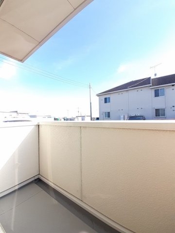 バルコニー　バルコニーがあります