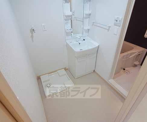 洗面設備　脱衣場ございます