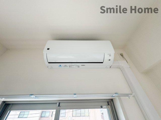 その他設備　エアコン付きで夏でも冬でも快適に過ごせます！