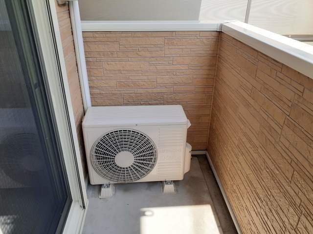 バルコニー　落ち着いた時間を過ごせるバルコニーです