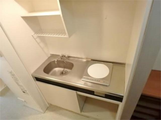 キッチン　１口ＩＨコンロ付